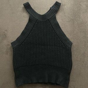 Knitted Halter crop top